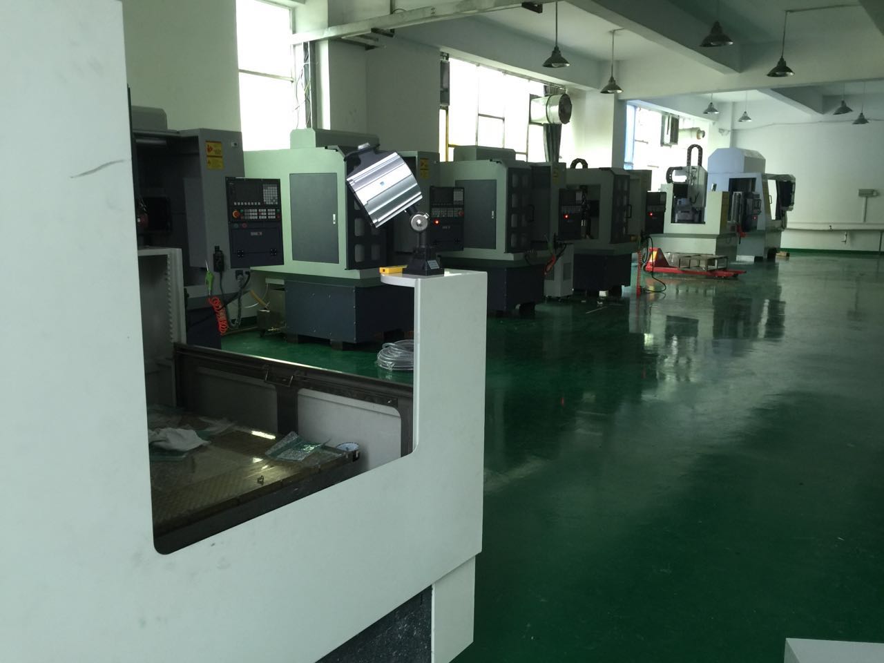 深圳精雕   CNC新車間加工樓已建好！ 產量預達到季度100臺